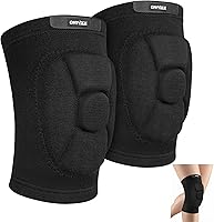 Vista 7 de ONTYZZ Rodilleras para niños con acolchado de esponja gruesa, almohadillas de algodón elástico transpirable, rodilleras suaves, protectores