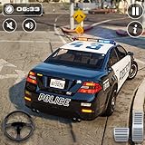 conducir con seguridad el coche de policía