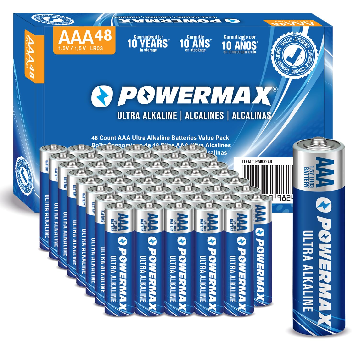 Powermax Ultra Long Lasting AAA Batteries