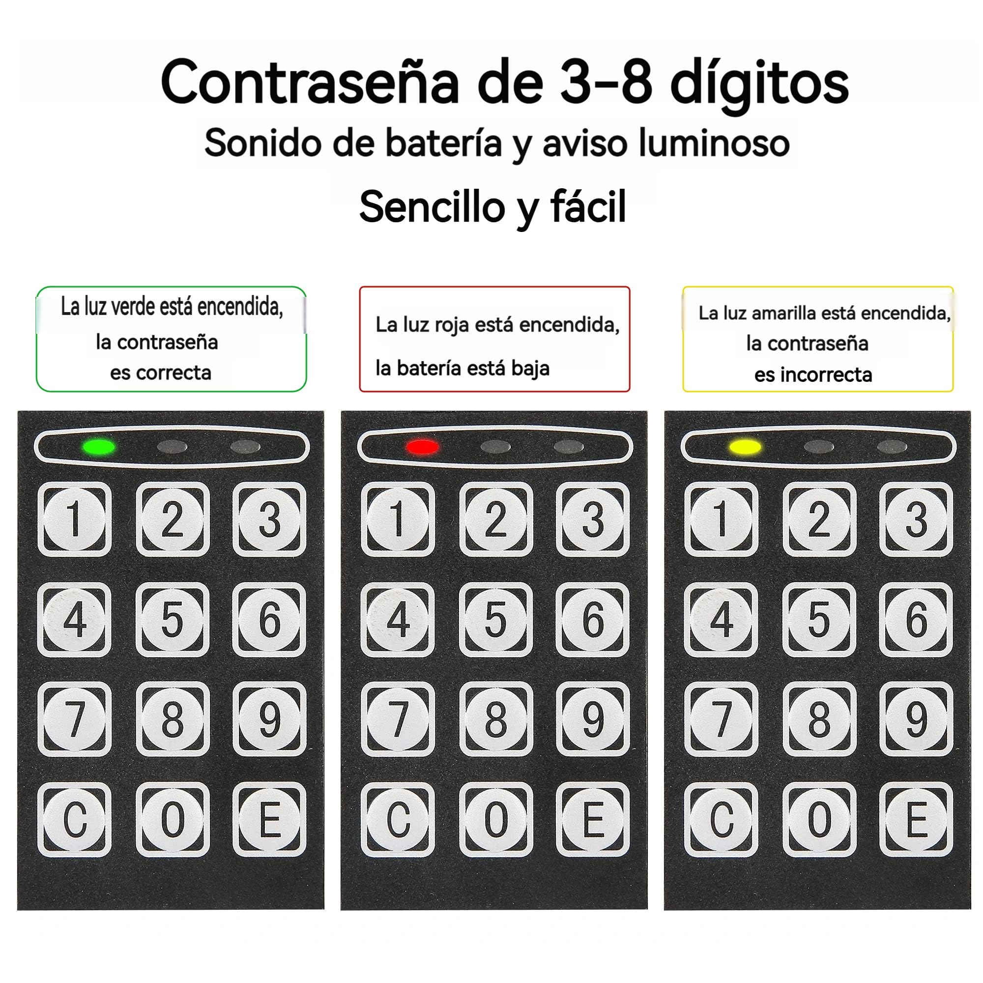 6,5L Caja Fuerte Compacta Ignífuga e Impermeable – Caja de Seguridad Electrónica con Doble Cerrojo de Acero, Revestimiento de Terciopelo y Llaves de Emergencia, 23 x 17 x 17 cm