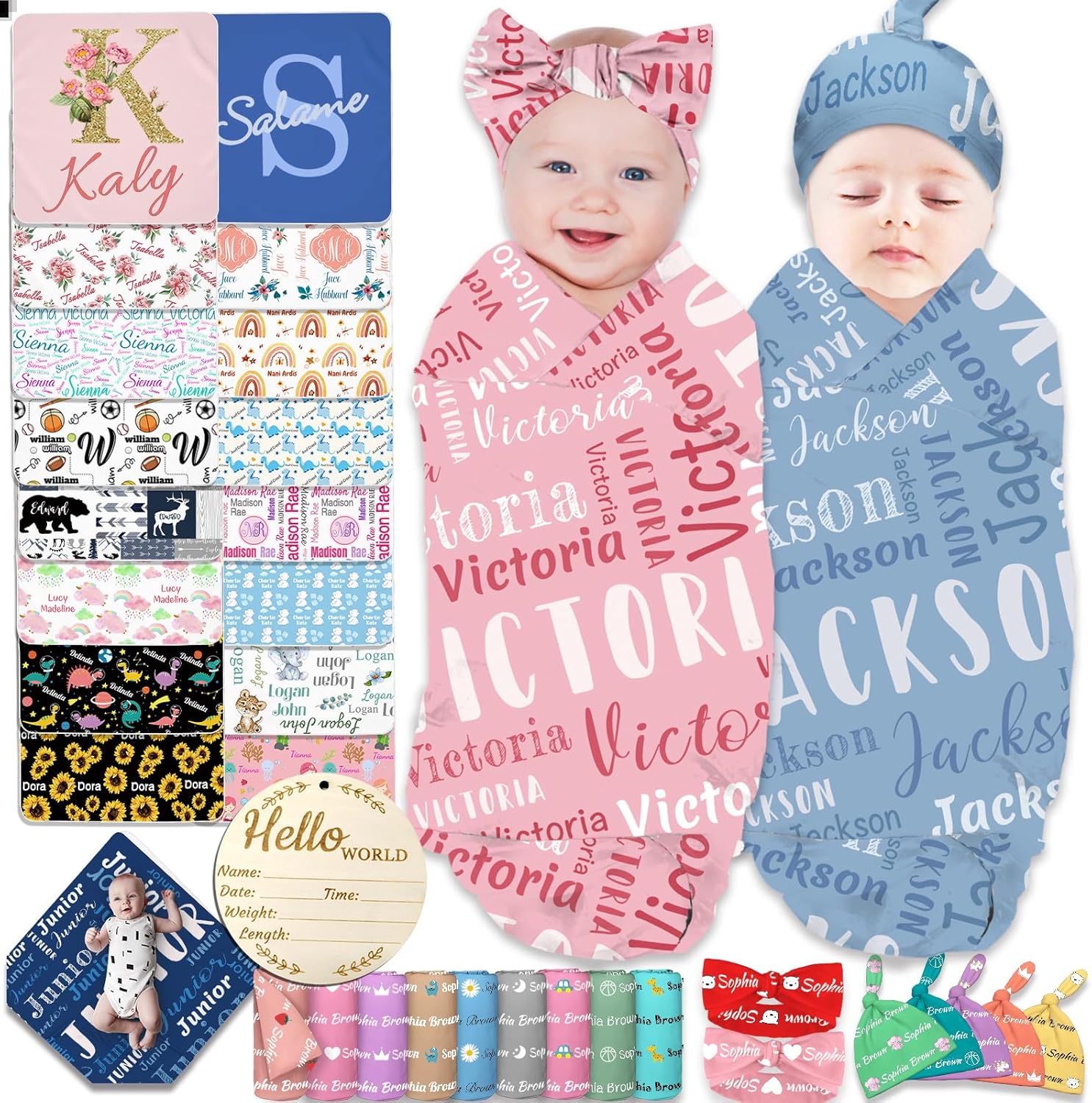 Personalized Baby Swaddle Blanket for Boy Girl with Botswana Ubuy
