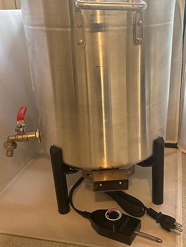 Miniatura 4 de Melter de cera súper grande para fabricación de velas máquina eléctrica de cera de aluminio de 42 libras + boquilla de vertido rápido de tamaño