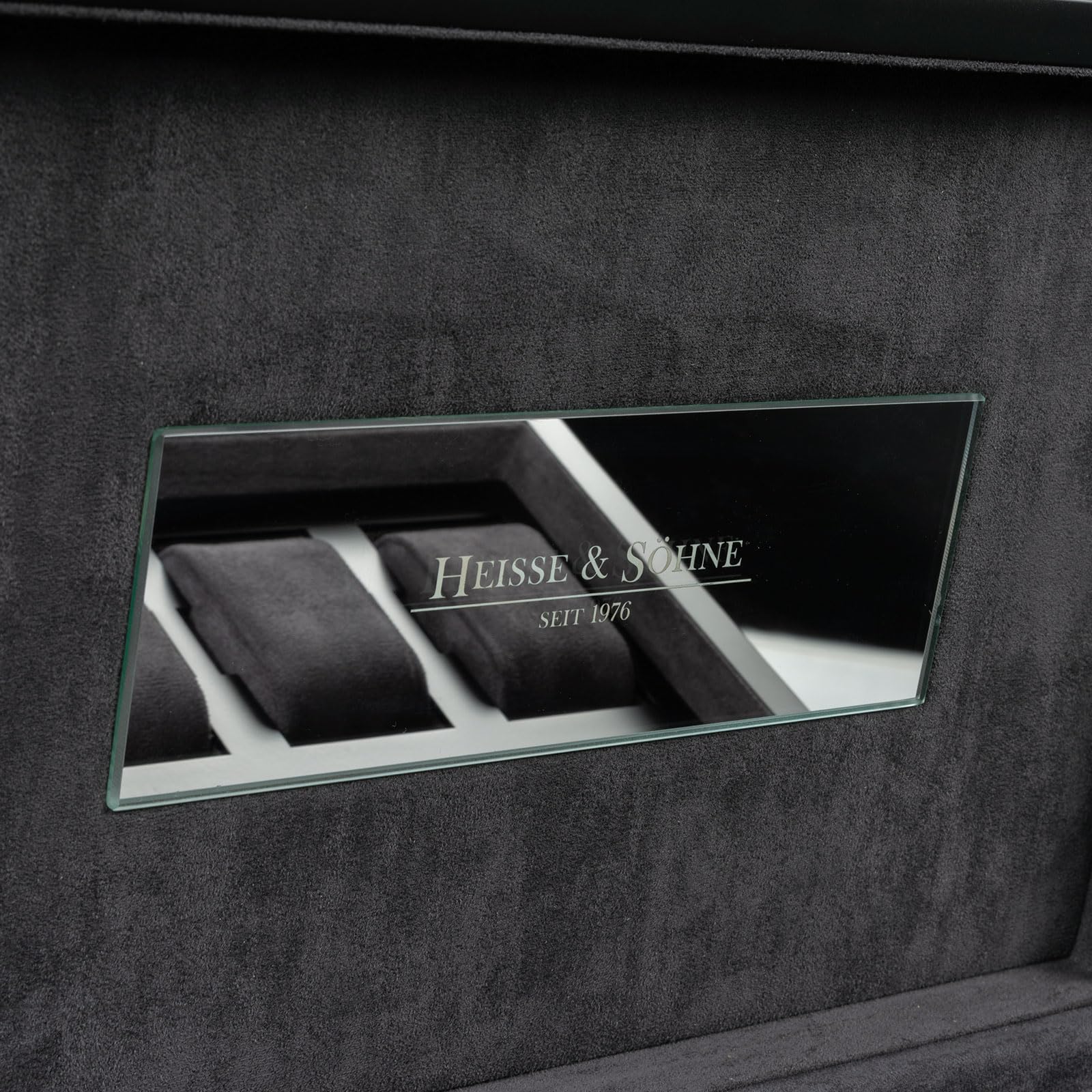 **Elegante Uhrenbox Dover 10 von Heisse & Söhne – Perfekte Aufbewahrung für bis zu 10 Uhren, stilvolles Design, edle Materialien, ideal für Sammler und Liebhaber**