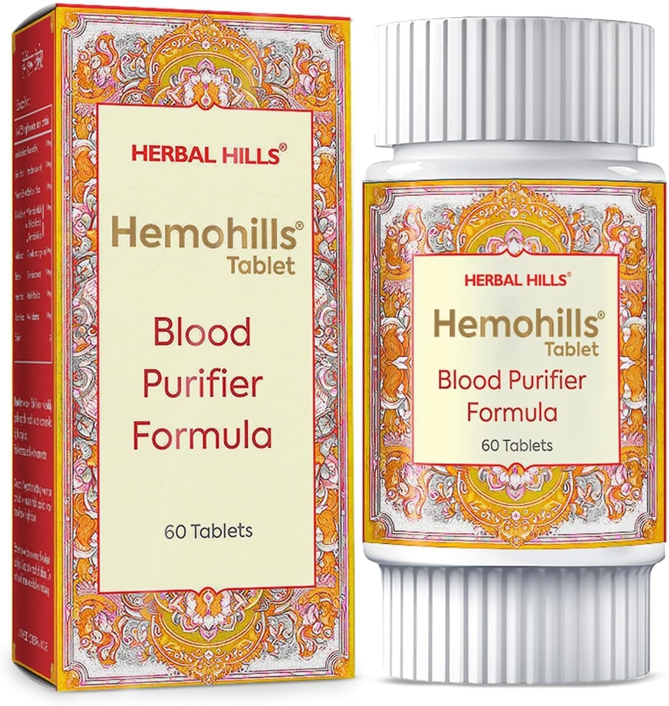 - HERBAL HILLS Hemohills Tablets (60 Count Pack of 1)