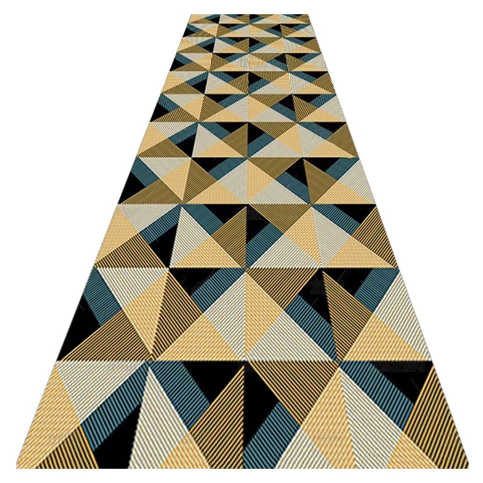 Tapis couloir sur mesure géométrique nordique moderne 0.6x4m style A