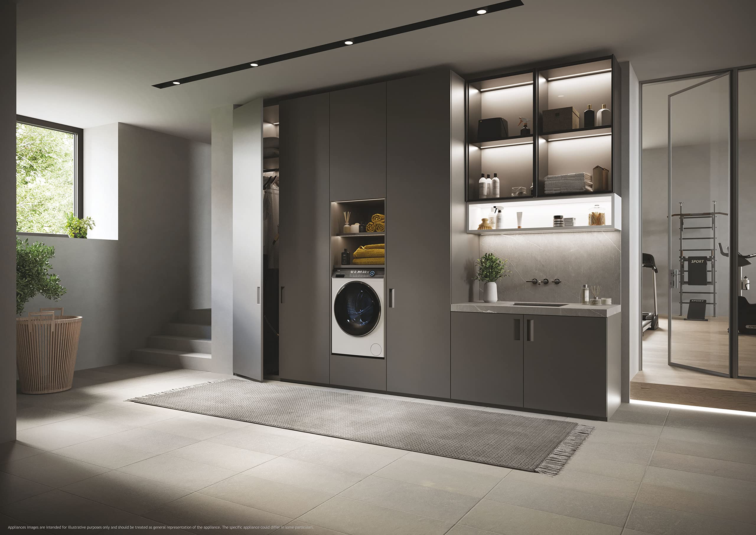 Haier Frontlader Waschmaschine 11kg I-PRO Serie 7 Plus HW110-B14979U1 | 30% effizienter als Klasse A, Direct Motion Motor, Wi-Fi & hOn App, Refresh-Programm & Fleckenoptionen, Vollwasserschutz