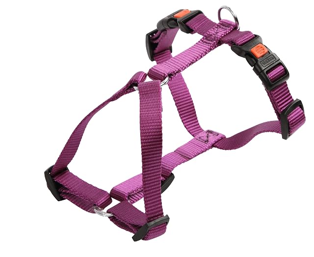 KERBL PET Miami - Arnés para Perro (55-76 cm), Color Morado