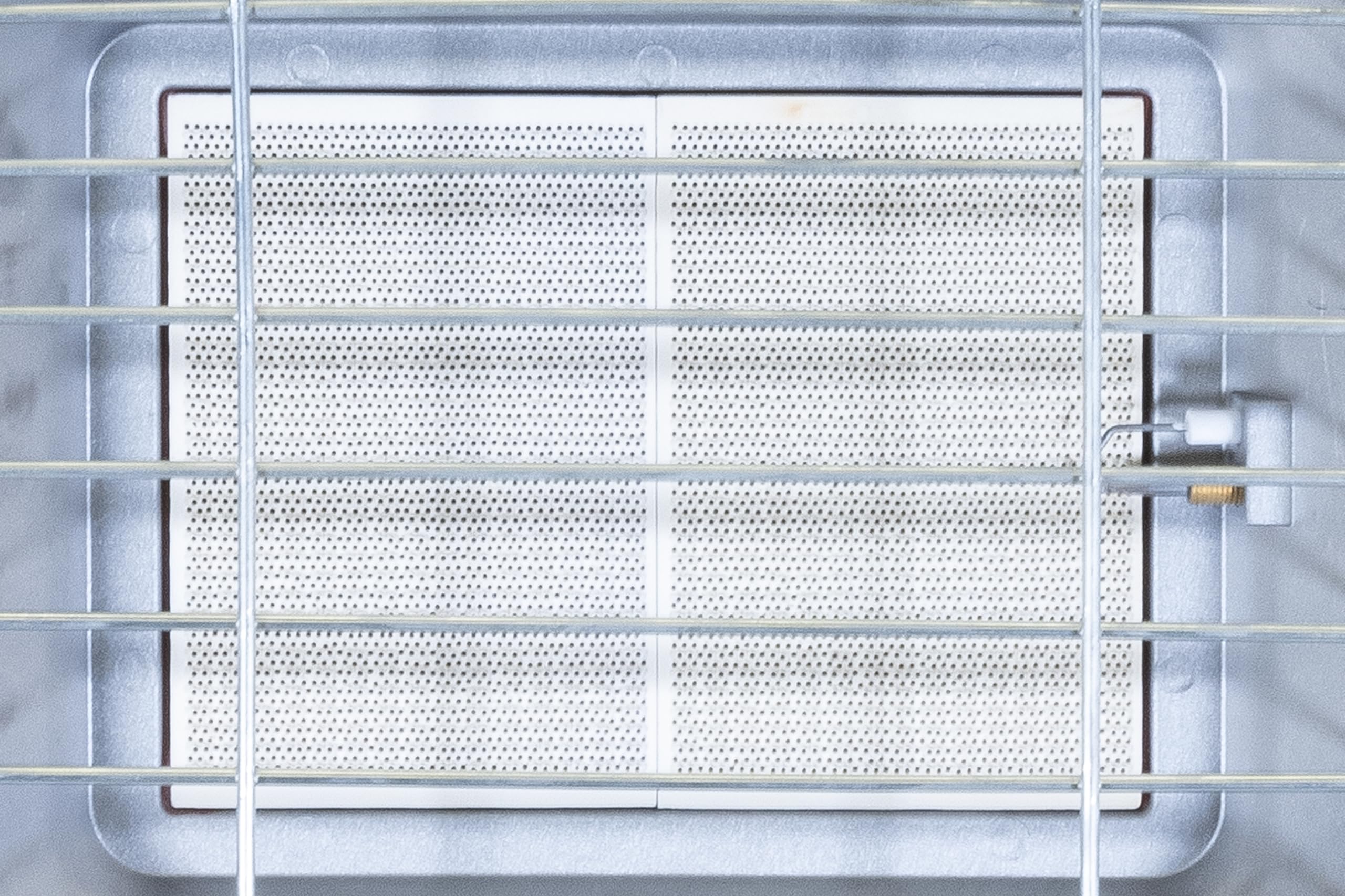 Güde Gasheizstrahler GHS 4200PIEZO (2,9-4,5 kW Heizleistung, 210-327 g/h Gasverbrauch, 40 cm Gasschlauch, rostfreier Reflektor, Schutzgitter, Druckminderer, Piezozündung, Thermosicherheitselement)