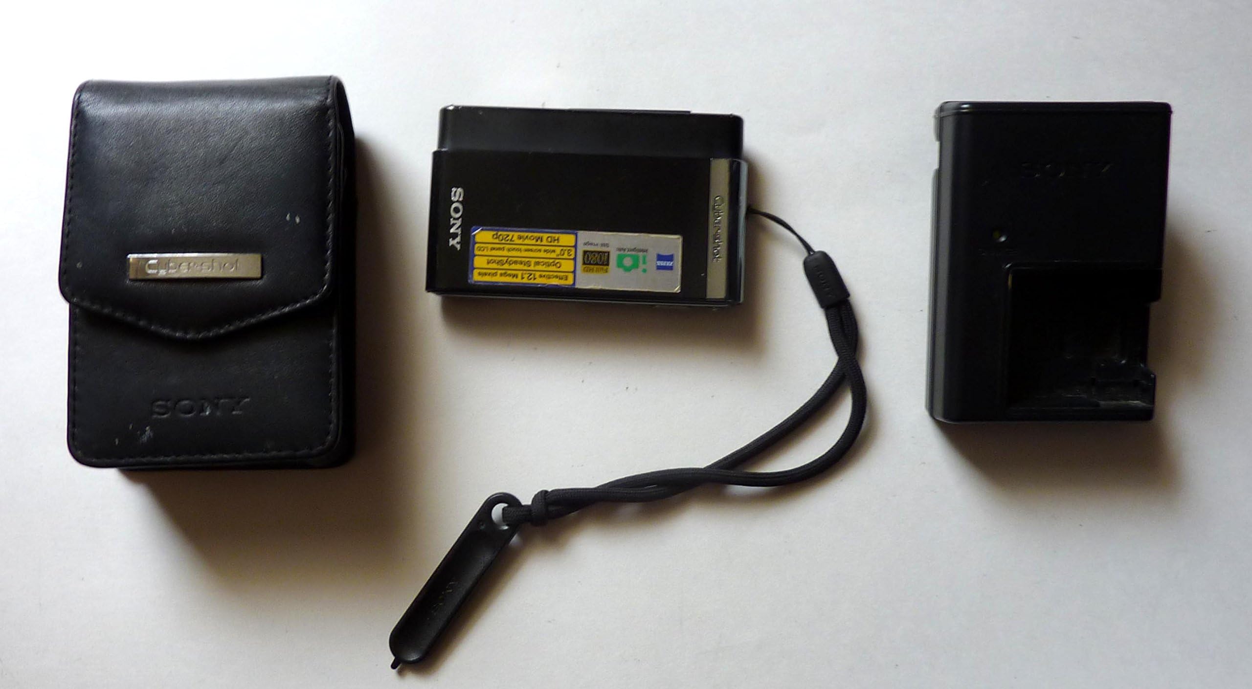 Sony Cyber-shot DSC-T90 12.1MP Digital Camera with 4x Optical Zoom and Super Steady Shot Image Stabilization (Black)