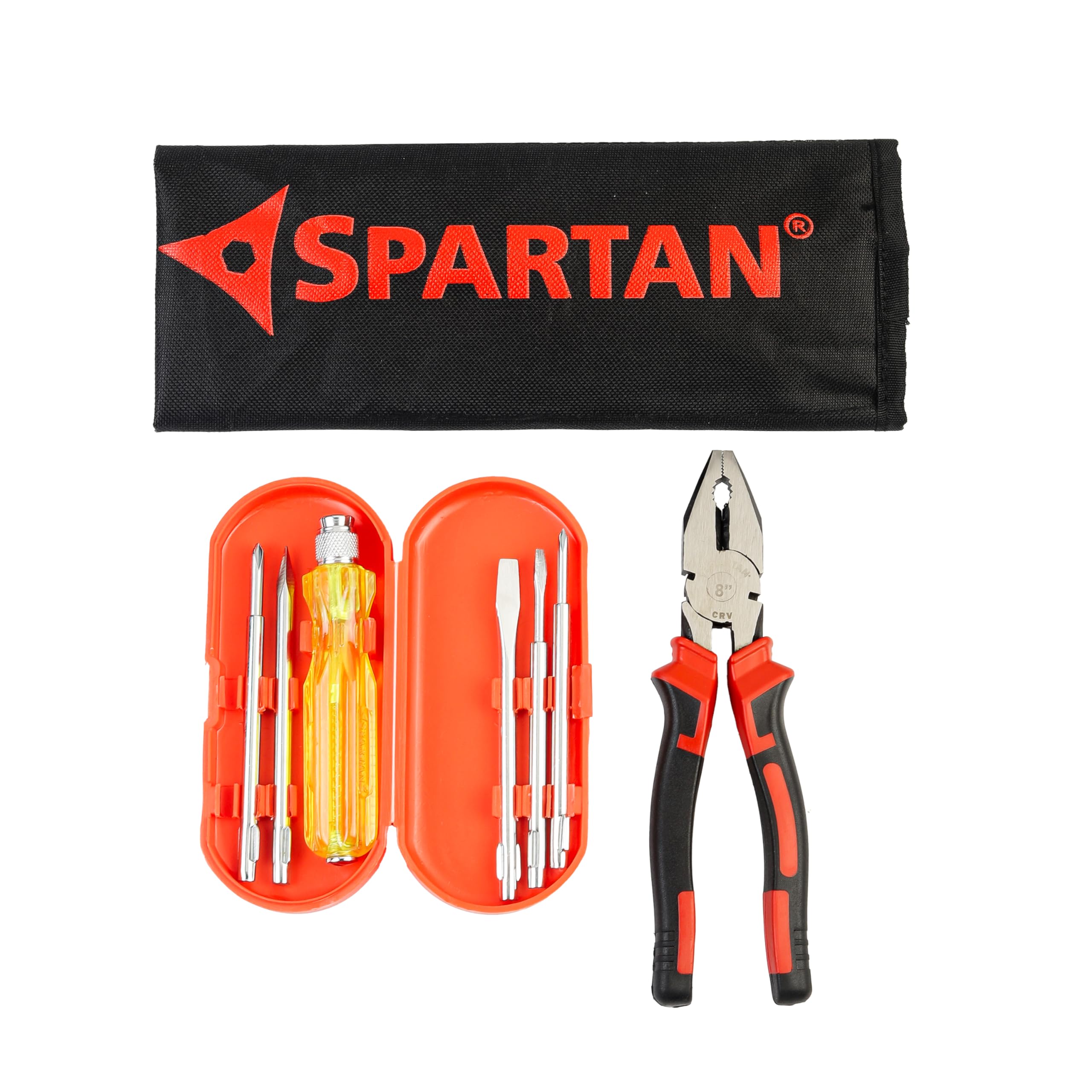 Spartan Hand Tool Kit: Screwdrivers & Pliers -10