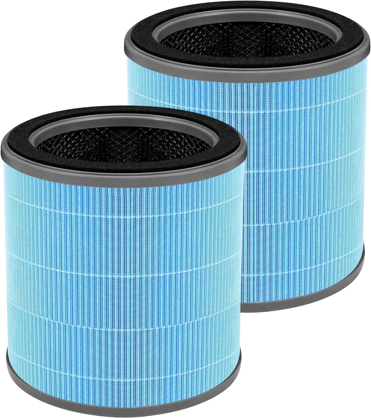 AP070B Replacement Filter Compatible with Aircillin AP070A and AP070B Air Purifier, 4-in-1 High-Efficiency True Filter with Activated Carbon, 2 Pack