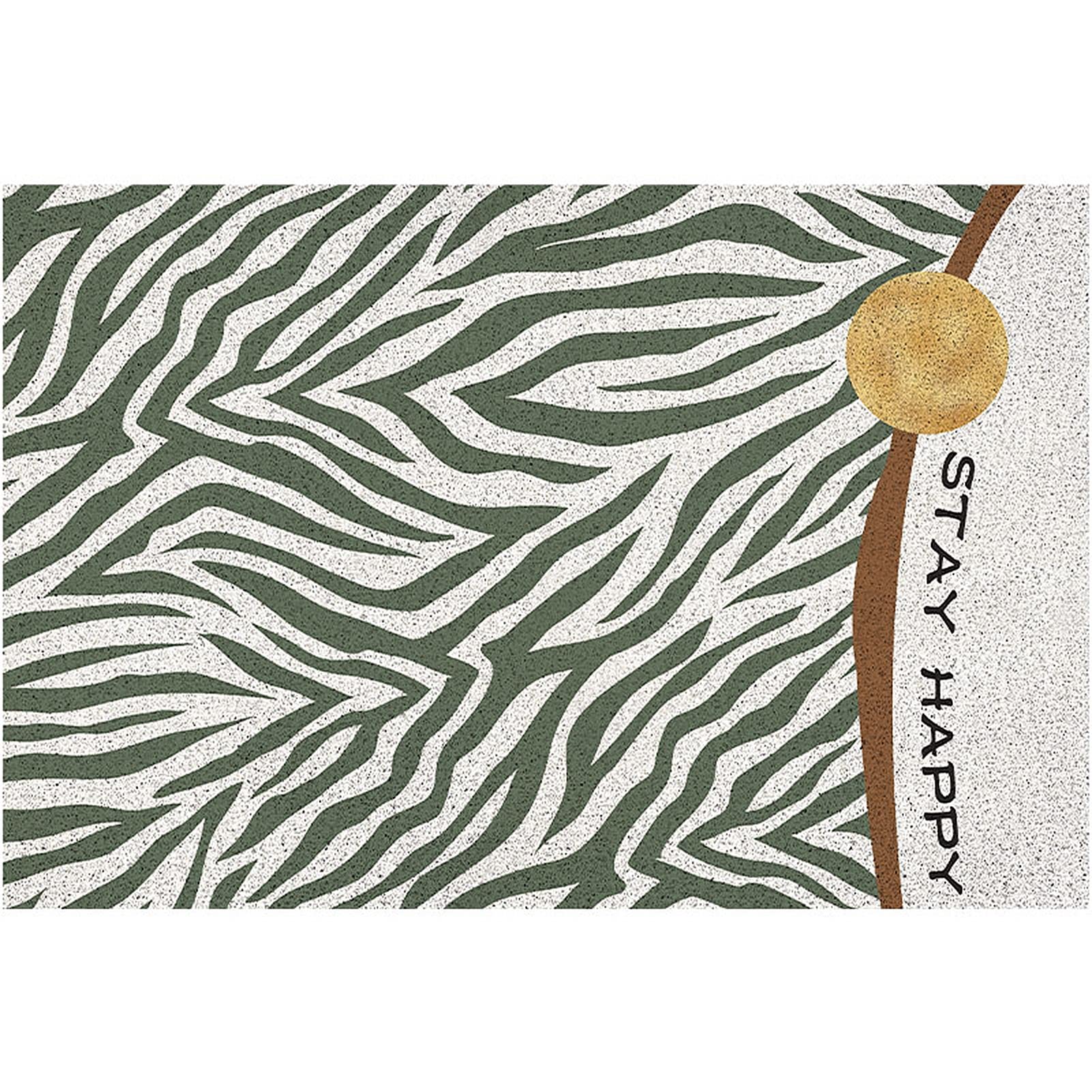 Tapis de bienvenue extérieur zébré pour sublimer votre terrasse