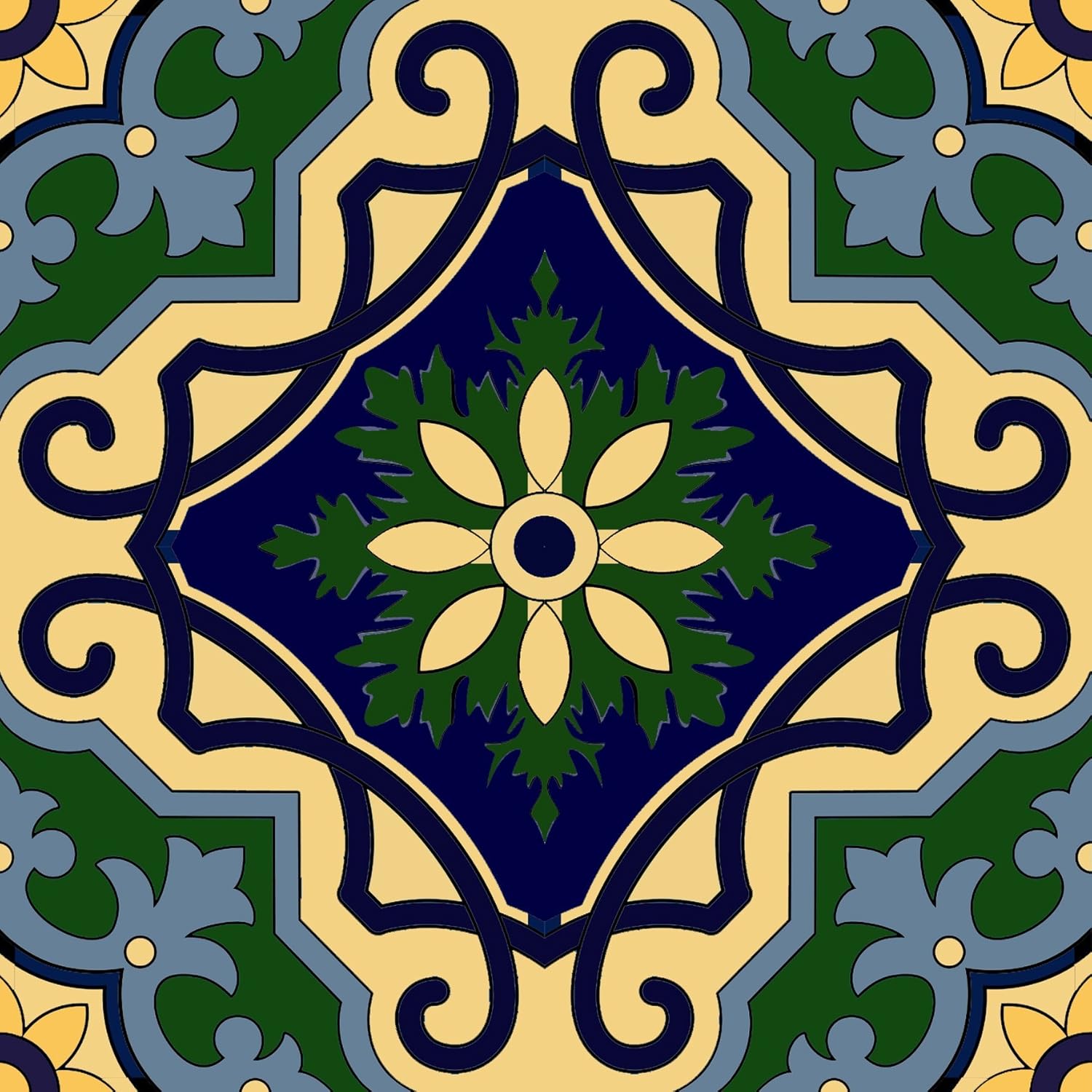 Mi Alma Backsplash Peel and Stick Tile Stickers 24 murals