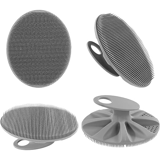 Cuzenal Body Brush - Exfoliation & Lathering - Gray - 1 Piec