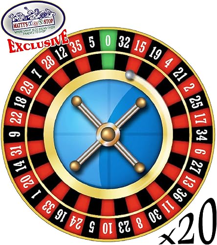 Miniatura 2 de Juego de suministros de fiesta temática de casino de lujo para 20 personas, incluye 20 platos grandes, 20 platos pequeños, 20 servilletas, 20 tazas