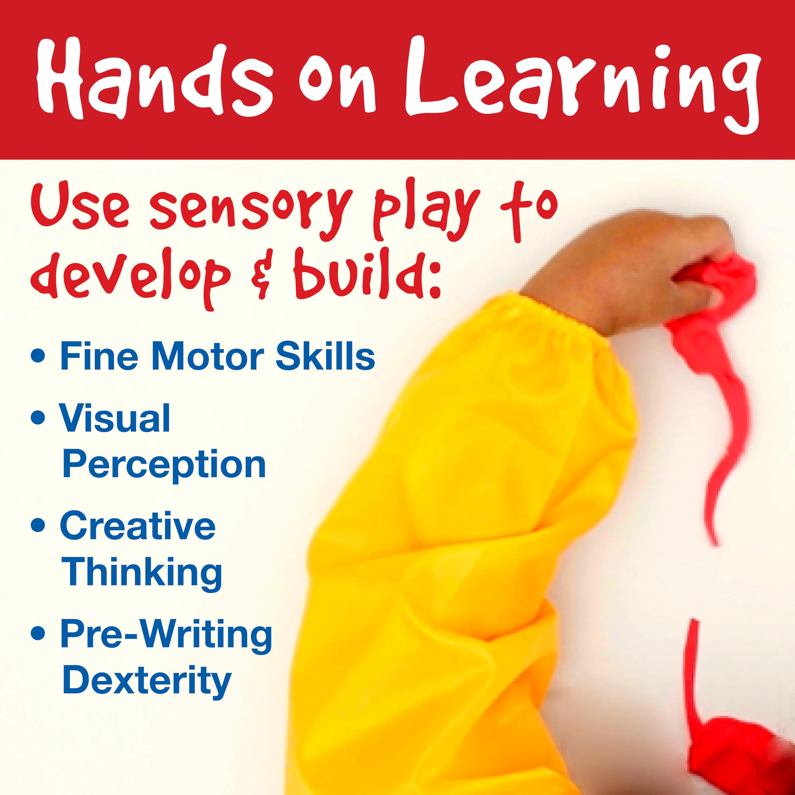 Faber-Castell Little Creatives Super Soft Modeling Dough: 4 Classic Colors and Play Dough Accessories, Non Toxic Playdough Kit for Toddlers, Gifts for Kids and Preschool (Ages 3+)