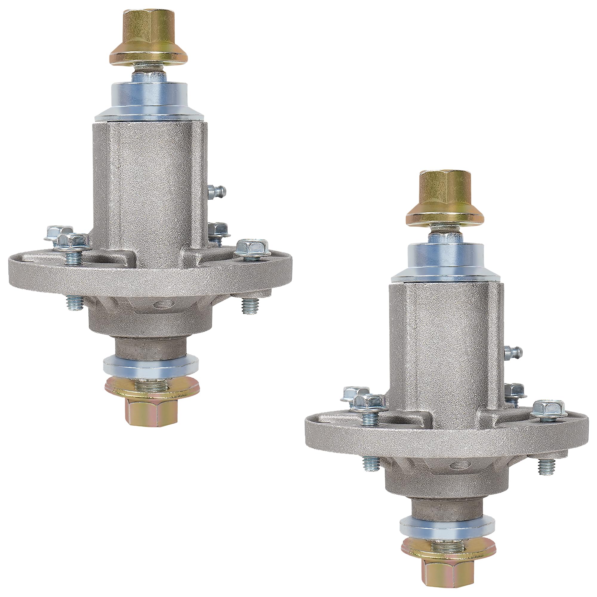 Virtionz (2) Spindle Assemblies Replaces John Deere GY20454 GY20867 GY20962 GY 21098 Oregon -851 Holes Tapped for Easier Install for John Deere LA100-LA165 X110 X12082-359 Stens 285