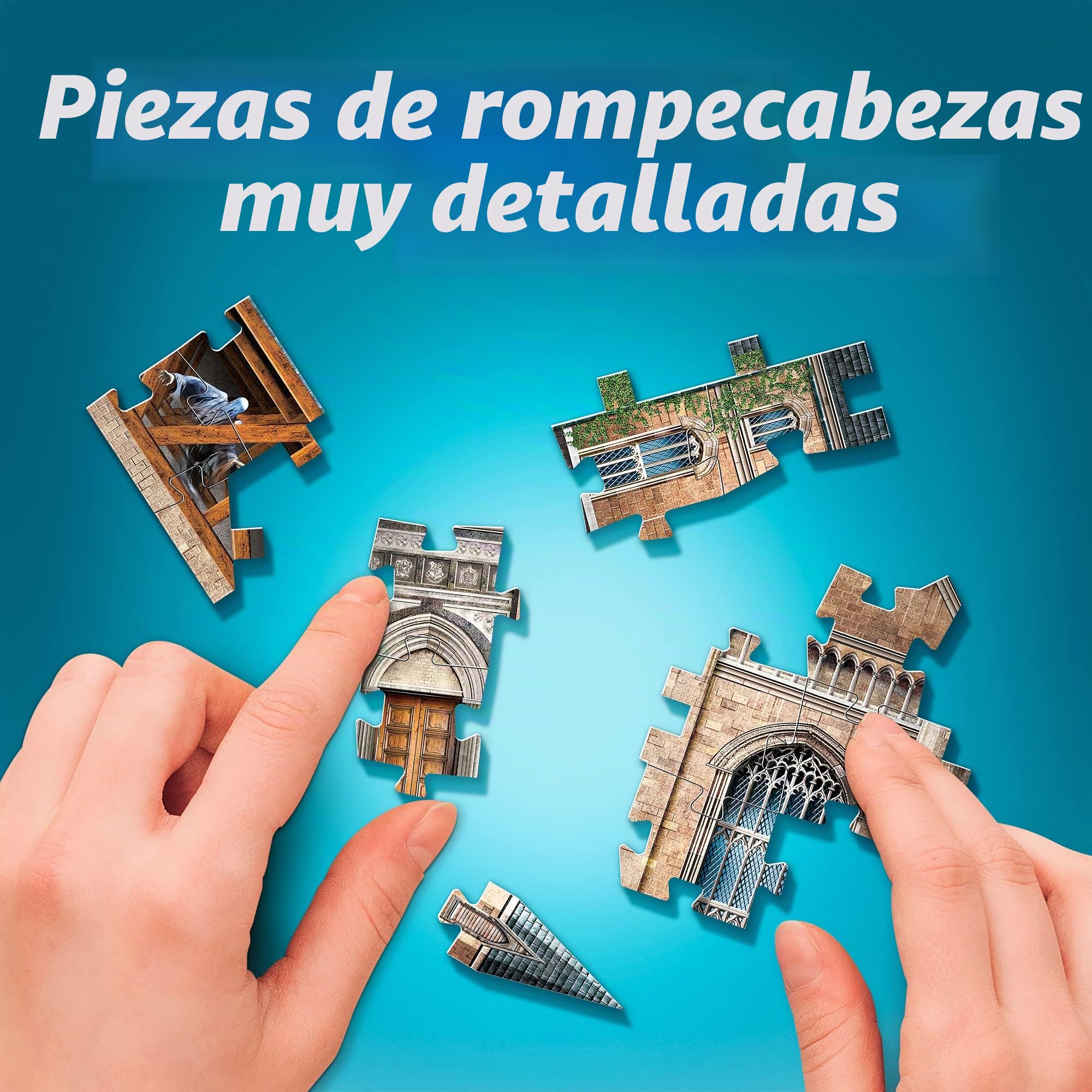 Wrebbit3D, Harry Potter: Hogwarts Astronomy Tower (875pc), 3D Puzzle, Ages 14+