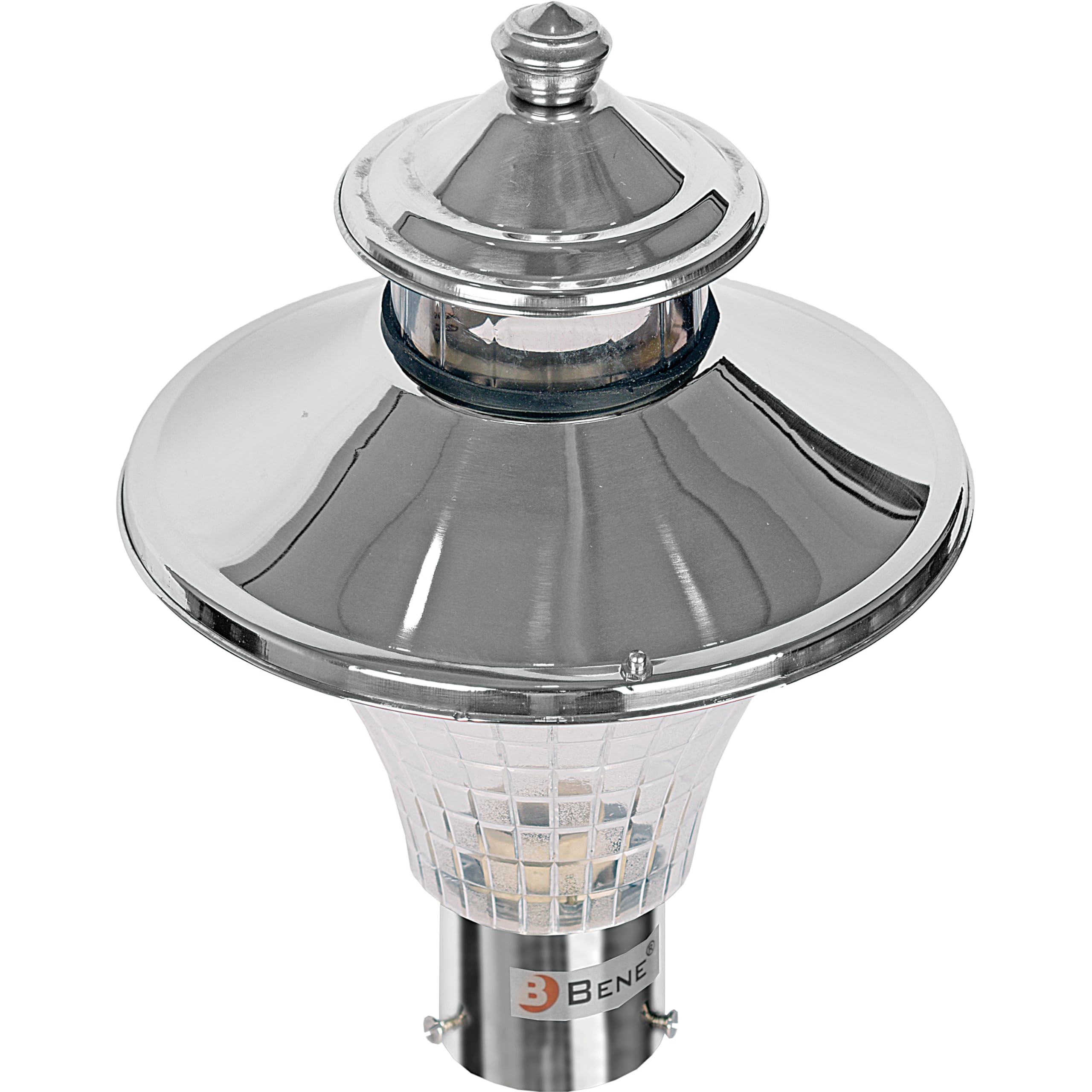 BENE Nice RG Garden Light (23 Cm Steel Finish 2 Pc)