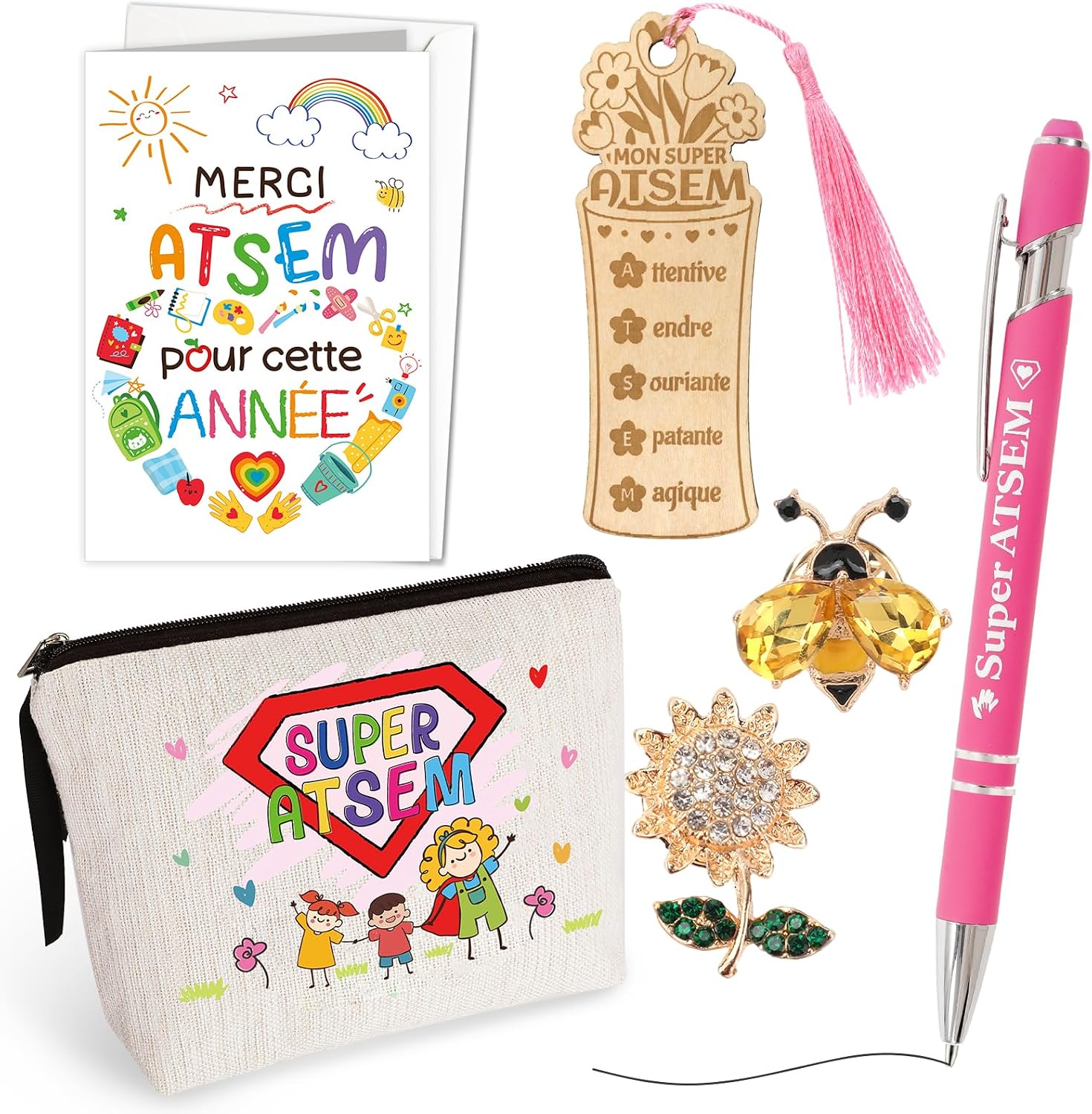 Set ATSEM carte + stylo + trousse (DPKOW)