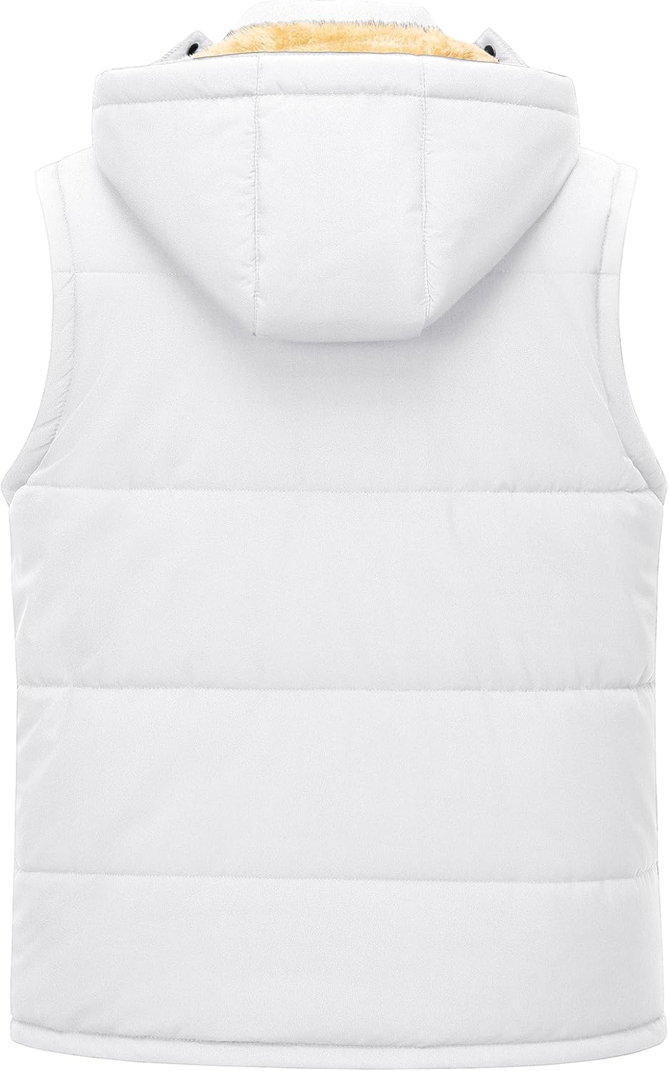 Pursky Men's Winter Puffer Vest Warm Fleece Lined Quilted Puffy Sleeveless Jacket Casual Outdoor Vests - Image 2