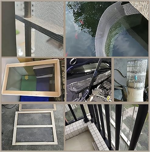 Miniatura 3 de Hardware Cloth 36 pulgadas x 10 pies, 18 pulgadas galvanizado sumergido en caliente alambre tejido cercado, paño de hardware, valla de pollo,