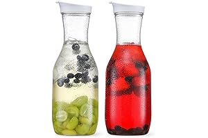 NETANY 50oz Refrigerator Water Container: The Clear Choice for Refreshing Hydration