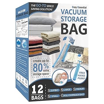 Vacuum storage bags for clothes Clearance