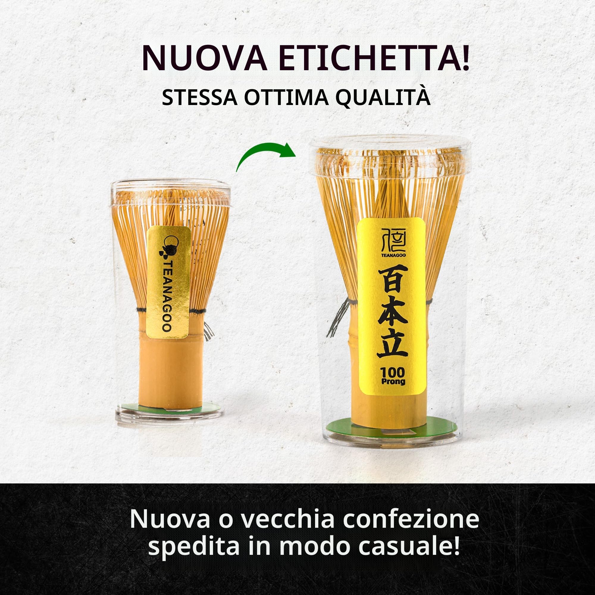 TEANAGOO MATCHA KIT, set blu per matcha, kit da cerimonia in polvere, set da tè matcha per fare latte, set di fruste e ciotola con paletta e setaccio, ciotola in ceramica design Fuji