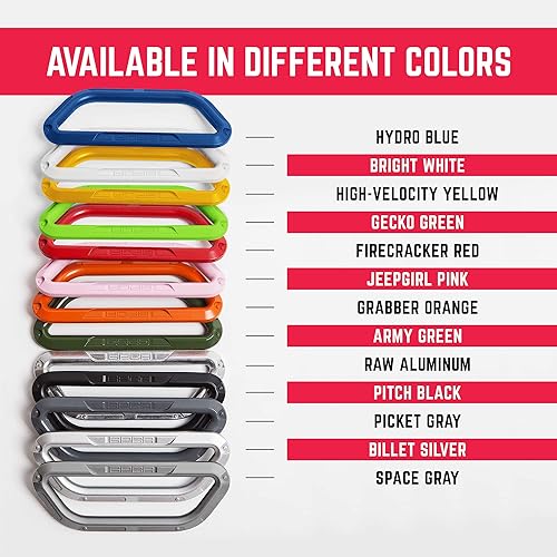 Miniatura 8 de GP BackGrip PRO - Empuñadura para reposacabezas de pasajeros de automóvil para camión y automóvil Wrangler JL JT JK para todoterreno, niños y