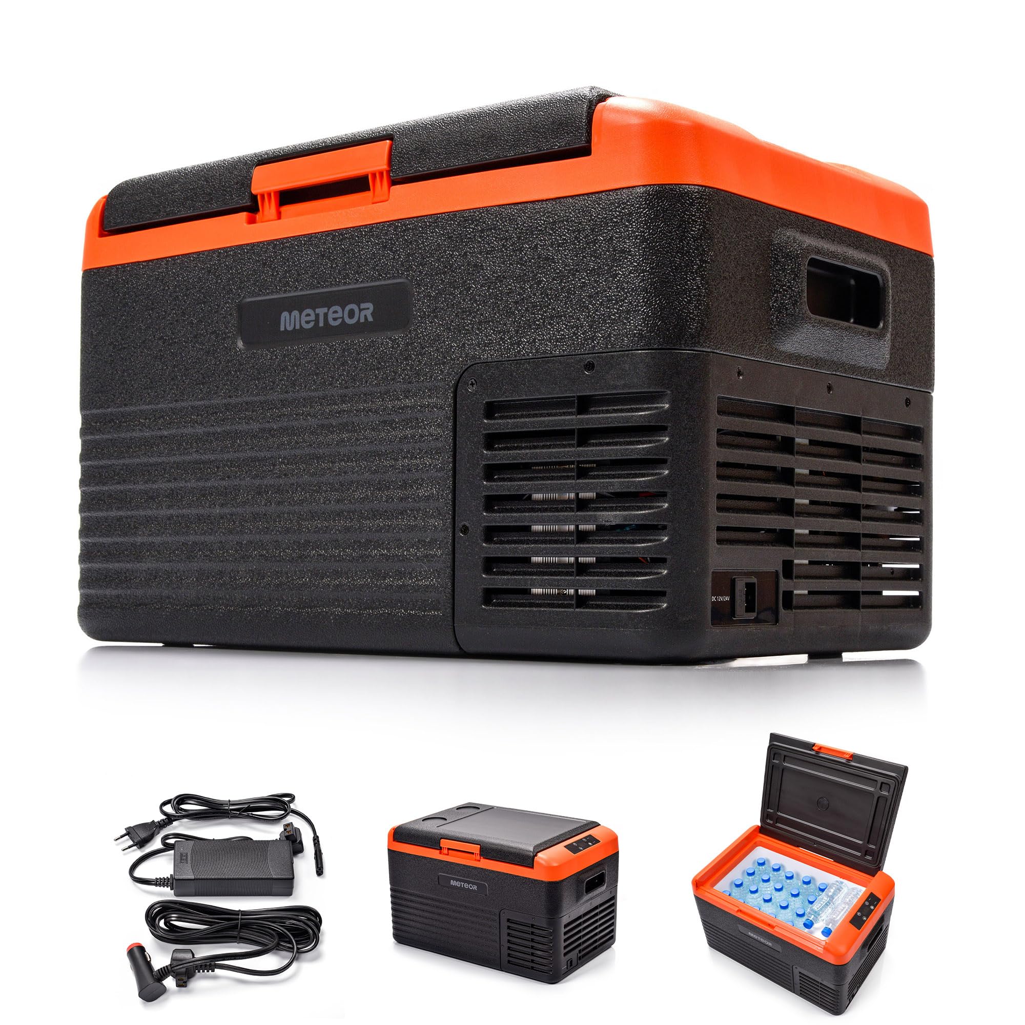 meteor thermoelektrischer Kühlschrank Elektrische Kompressor-Kühlbox 12/24V und 230V für Picknick Auto Boot Camping Isolierung Kühlschrank