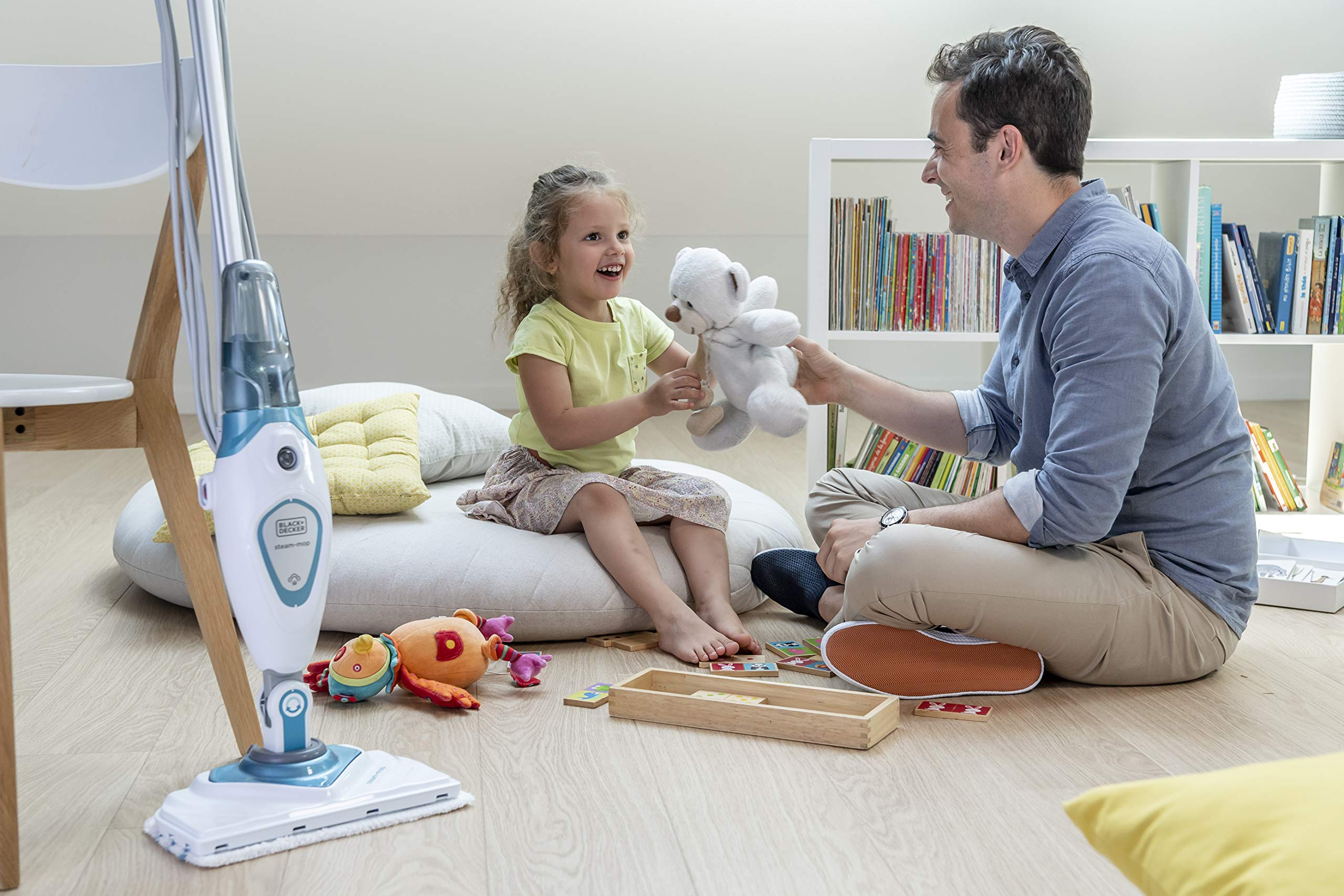 BLACK+DECKER, Mop parowy o mocy 1300 W, FSM1605