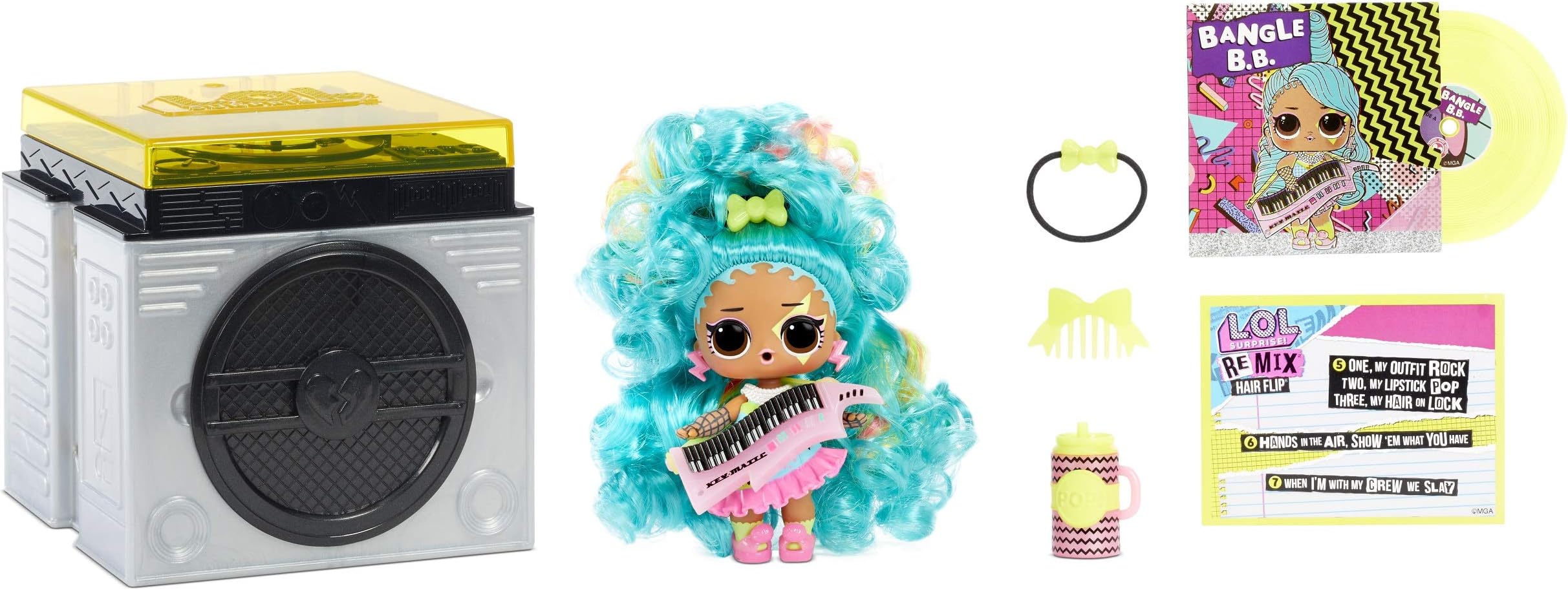L.O.L. Surprise! Remix Hair Flip Dolls – 15 Surprises with Hair Reveal & Music