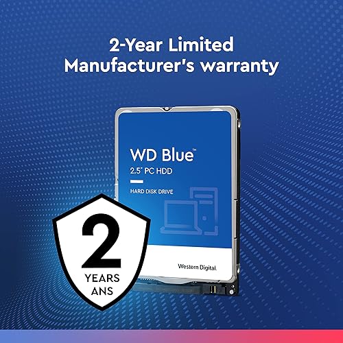 Miniatura 7 de Western Digital Disco duro móvil WD Blue de 500 GB - 5400 RPM SATA de 6 Gbs caché de 16 MB 25 pulgadas - WD5000LPCX