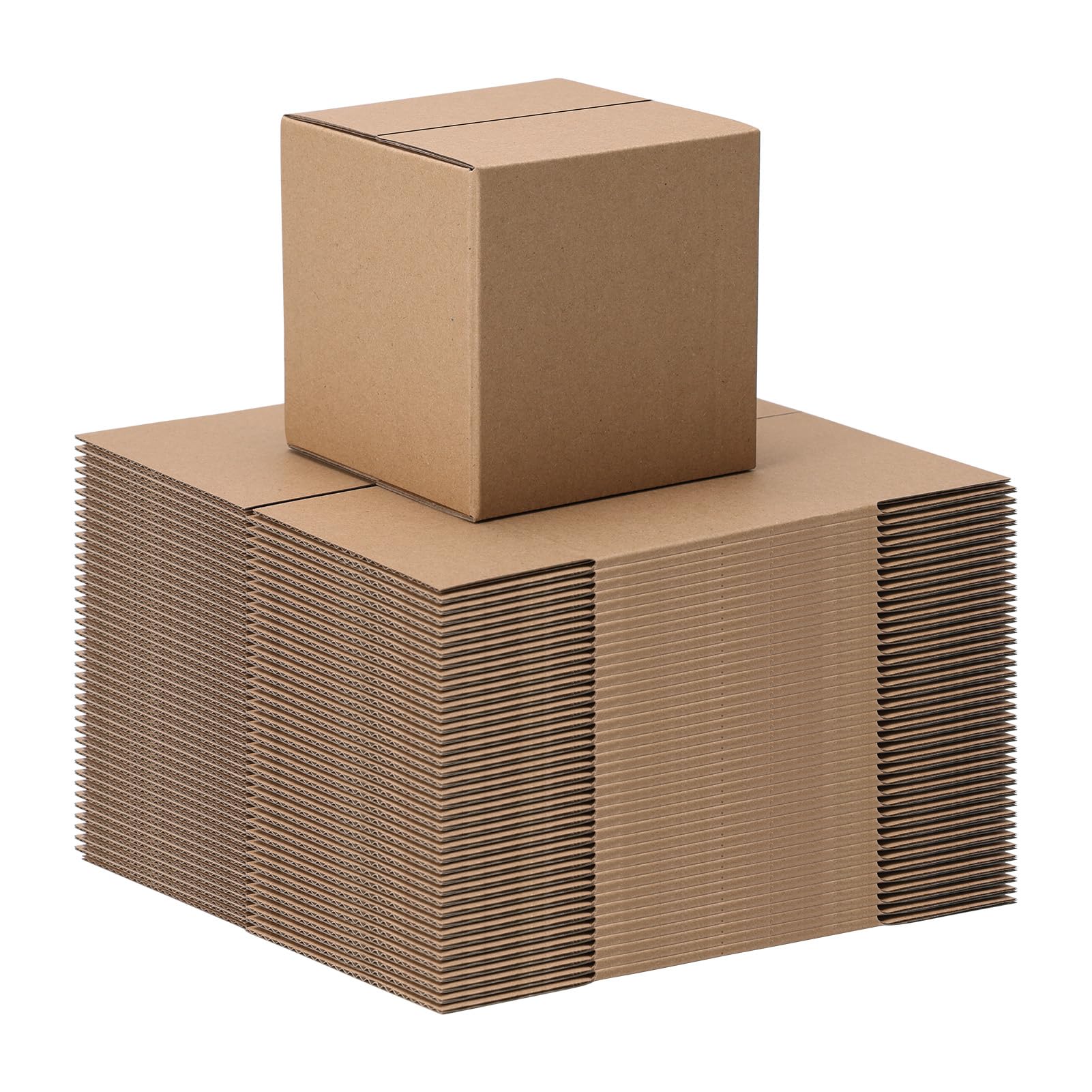 Amazon.com: 4x4x4 Shipping Boxes Set of 40, Brown Kraft Corrugated