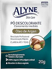 Alyne, Pó Descolorante, Óleo de Argan, 20 g, Azul