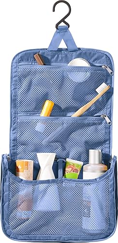 Miniatura 2 de Deuter Wash Center Lite II 3L - Neceser colgante ligero para senderismo y viajes, Tinta del Pacífico