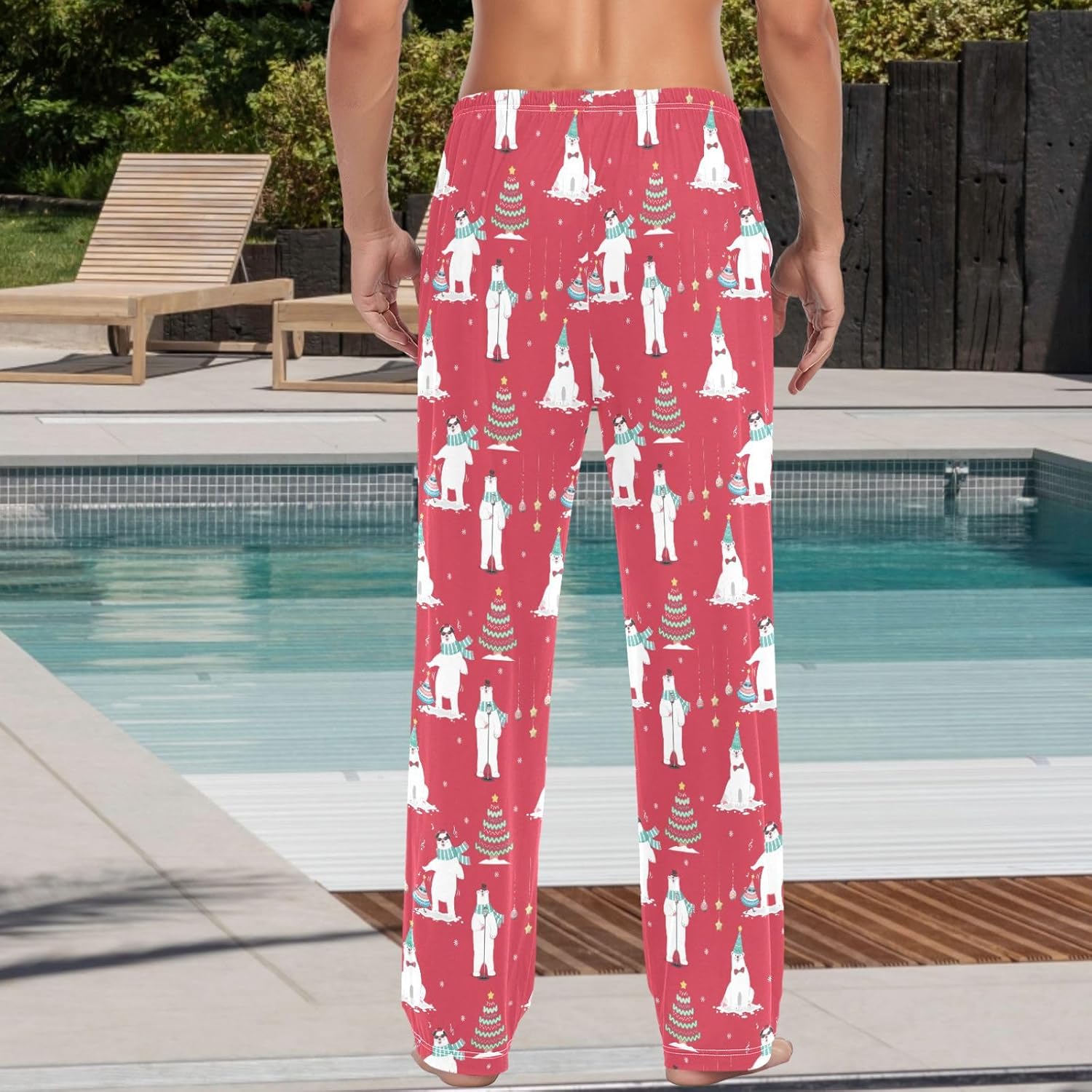 Mens Pajama Pants Funny Sleepwear Mens' Pajamas Bottoms Lounge Pants With Pockets S-XXL - Image 5