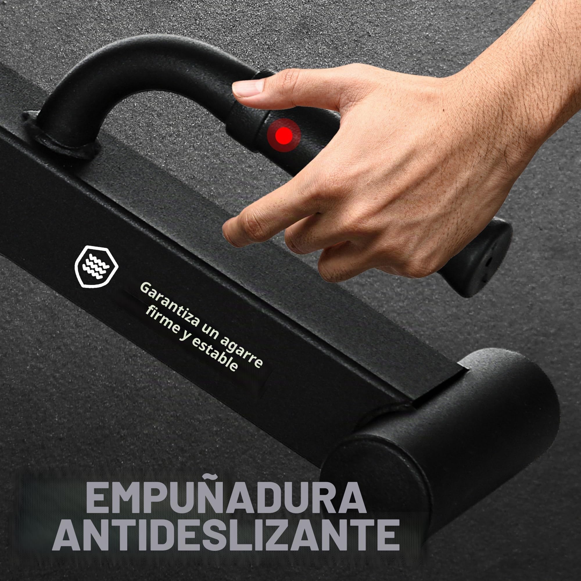 SPORTNOW - Gato de mancuernas, soporte de barbell mini deadlift barbell jack de acero con mango antideslizante para entrenamiento de fuerza en casa carga máx. 200 kg negro