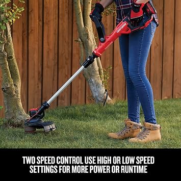 CRAFTSMAN 20V MAX WEEDWACKER String Trimmer and Leaf Blower Combo Kit, Battery and Charger Included (CMCK197M1)
