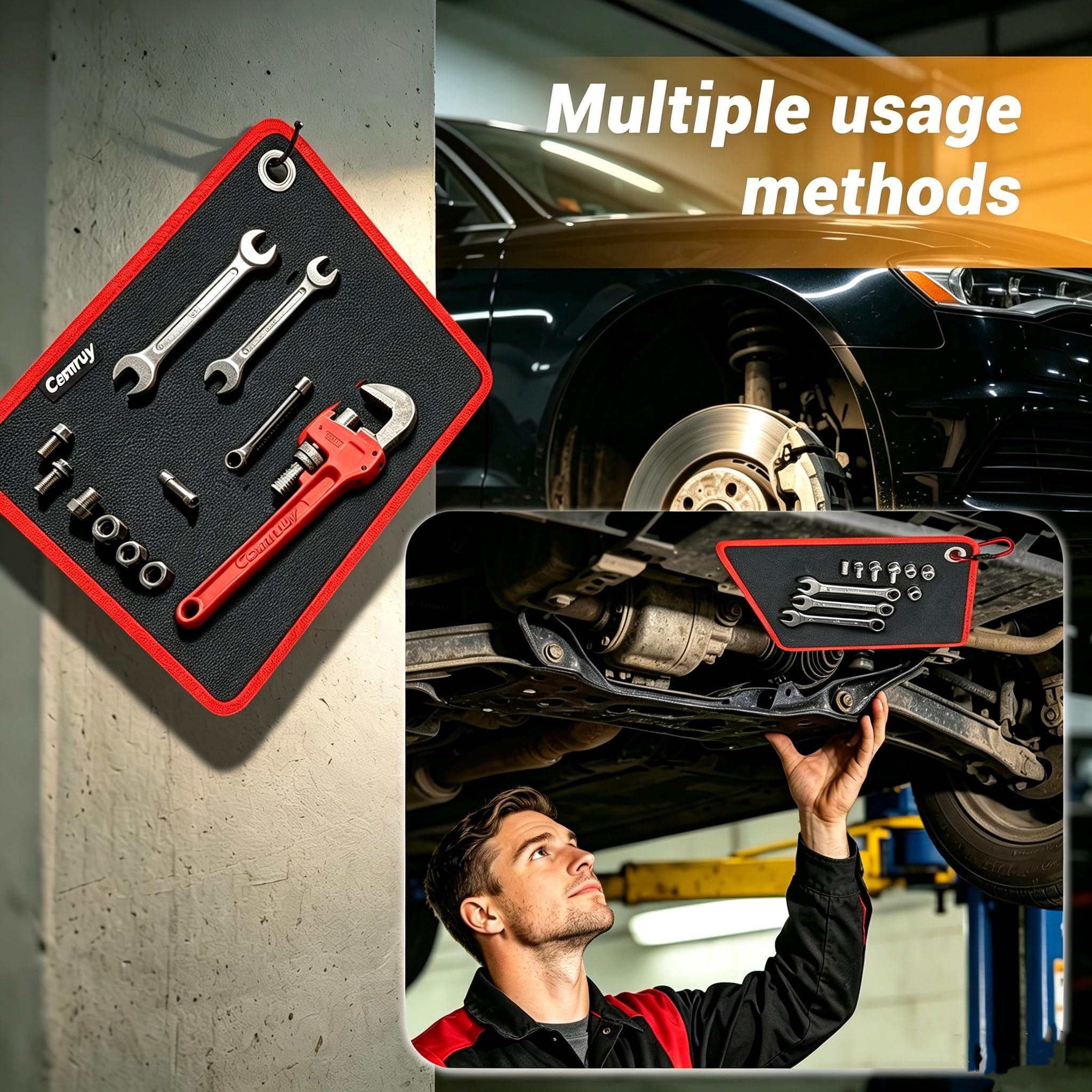 Magnet Repair Tool Kit,Magnetic Tool Mat,Wristband,Magnetic picker&Mirror — Amazon image 8