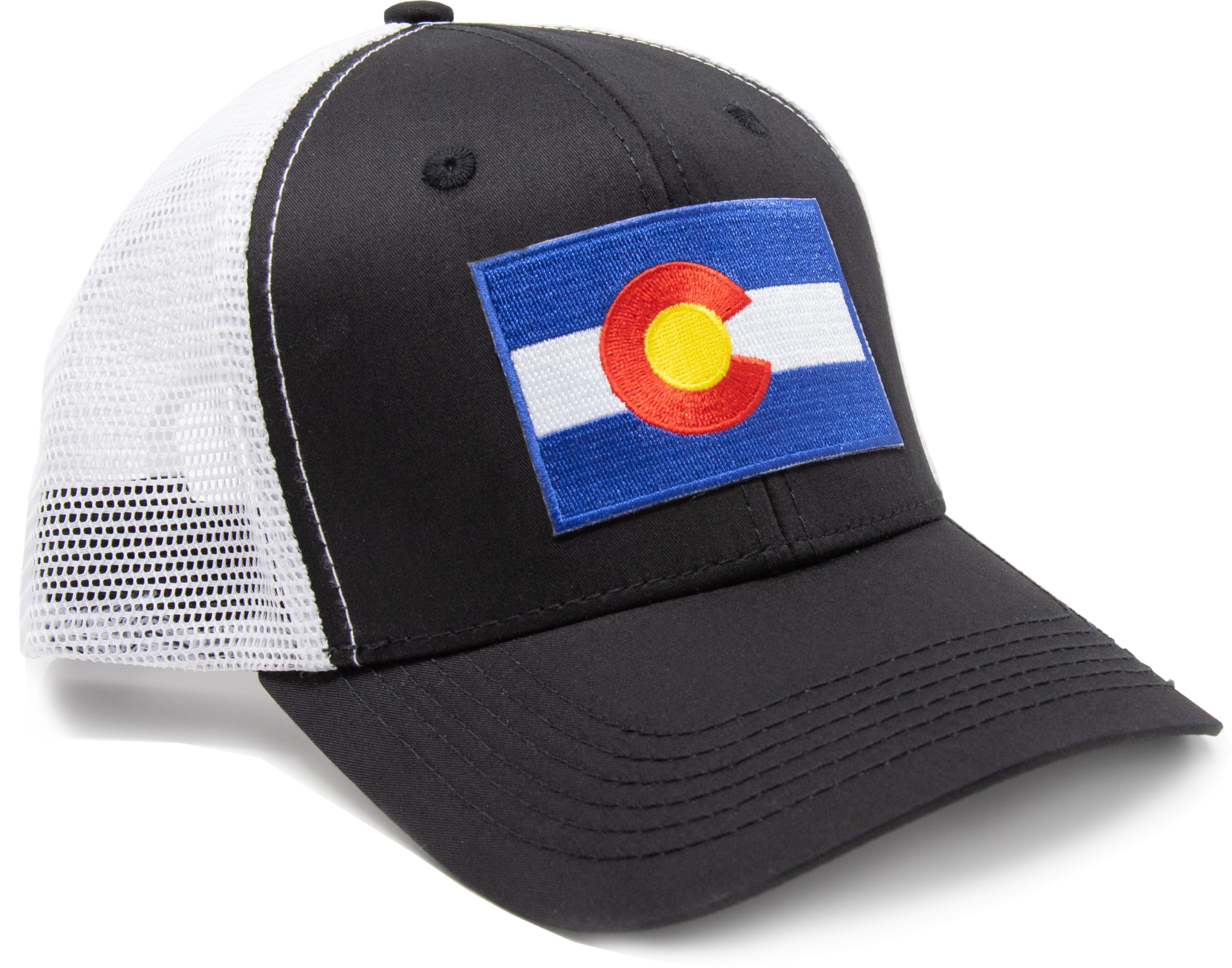 International Tie State Hat for Men and Women, Adjustable Snapback Trucker Baseball Cap with Embroidered Patch