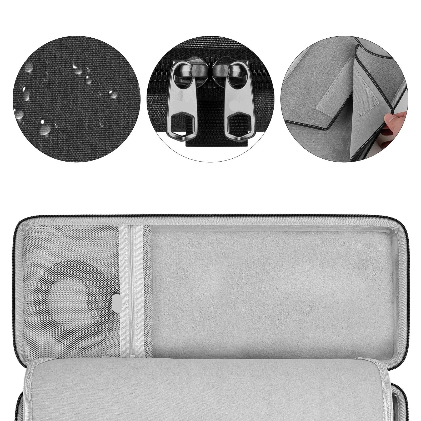 Estuche for Teclado Combinado for, Bolsa de Transporte rígida for teclados 87 Teclas para Teclado