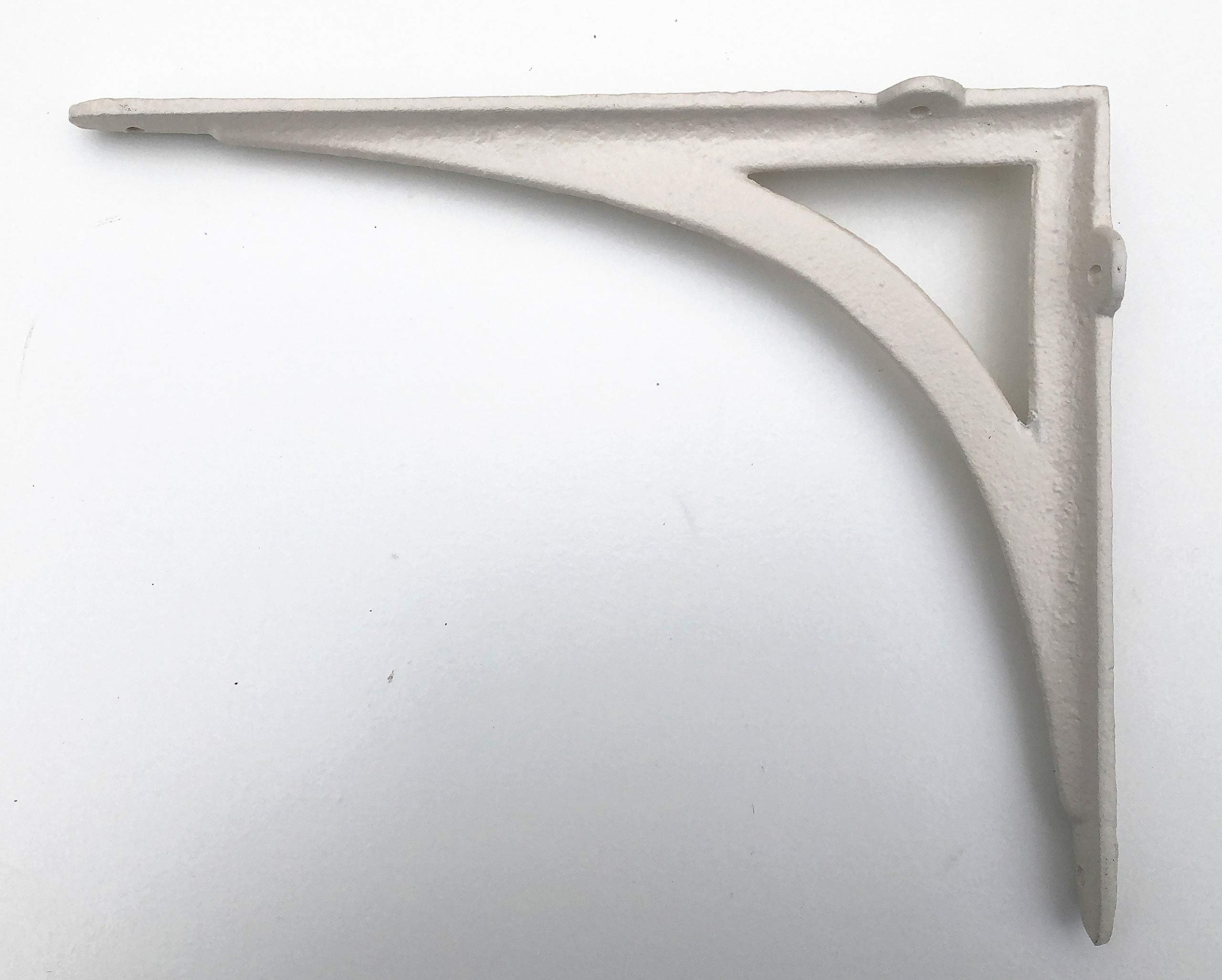 Spring life Cast Iron Ornate Shelf Bracket 24.5cm x 19.5cm in 3 colours (cream)