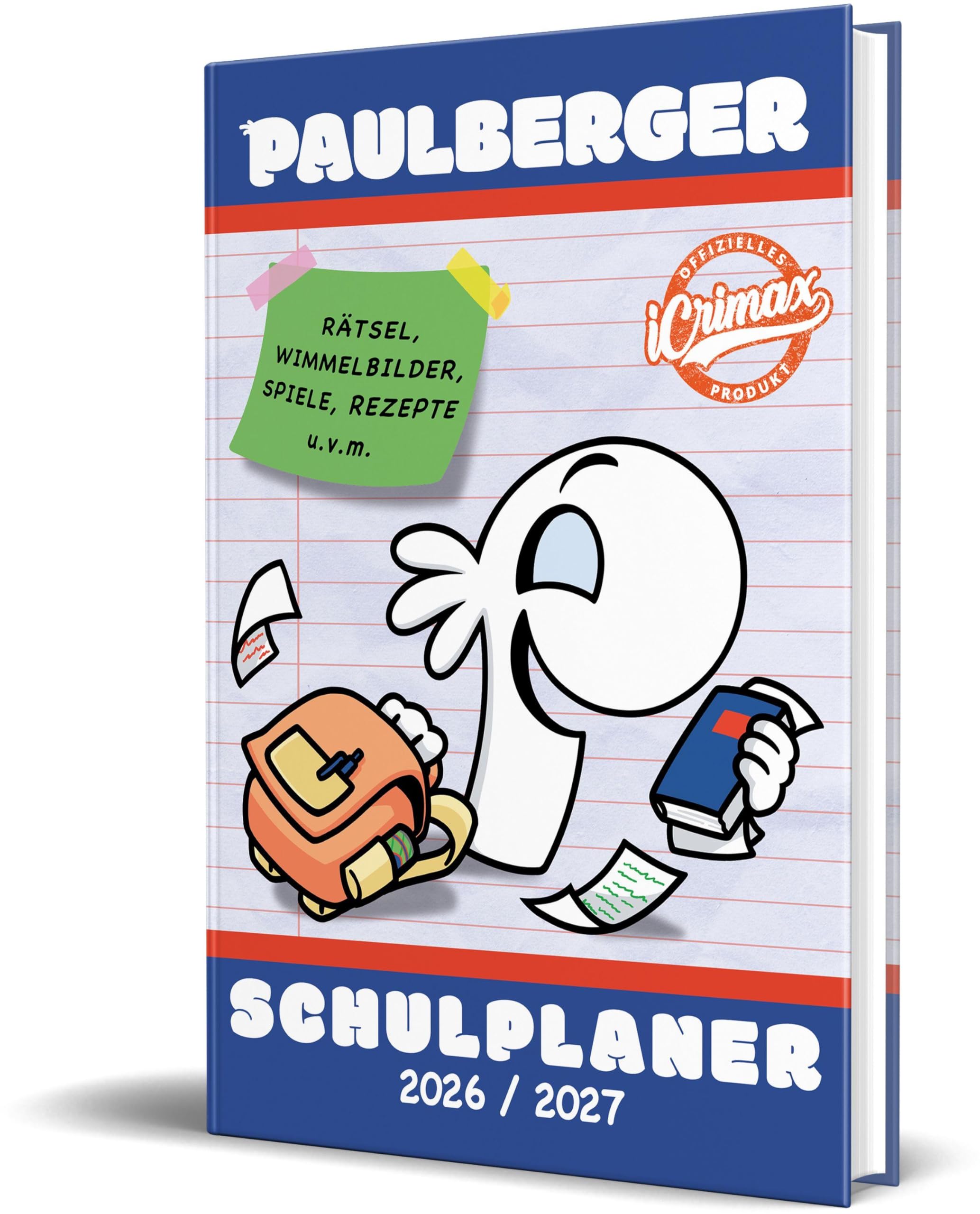 iCrimax Schulplaner Paulberger Schulplaner 2026/2027