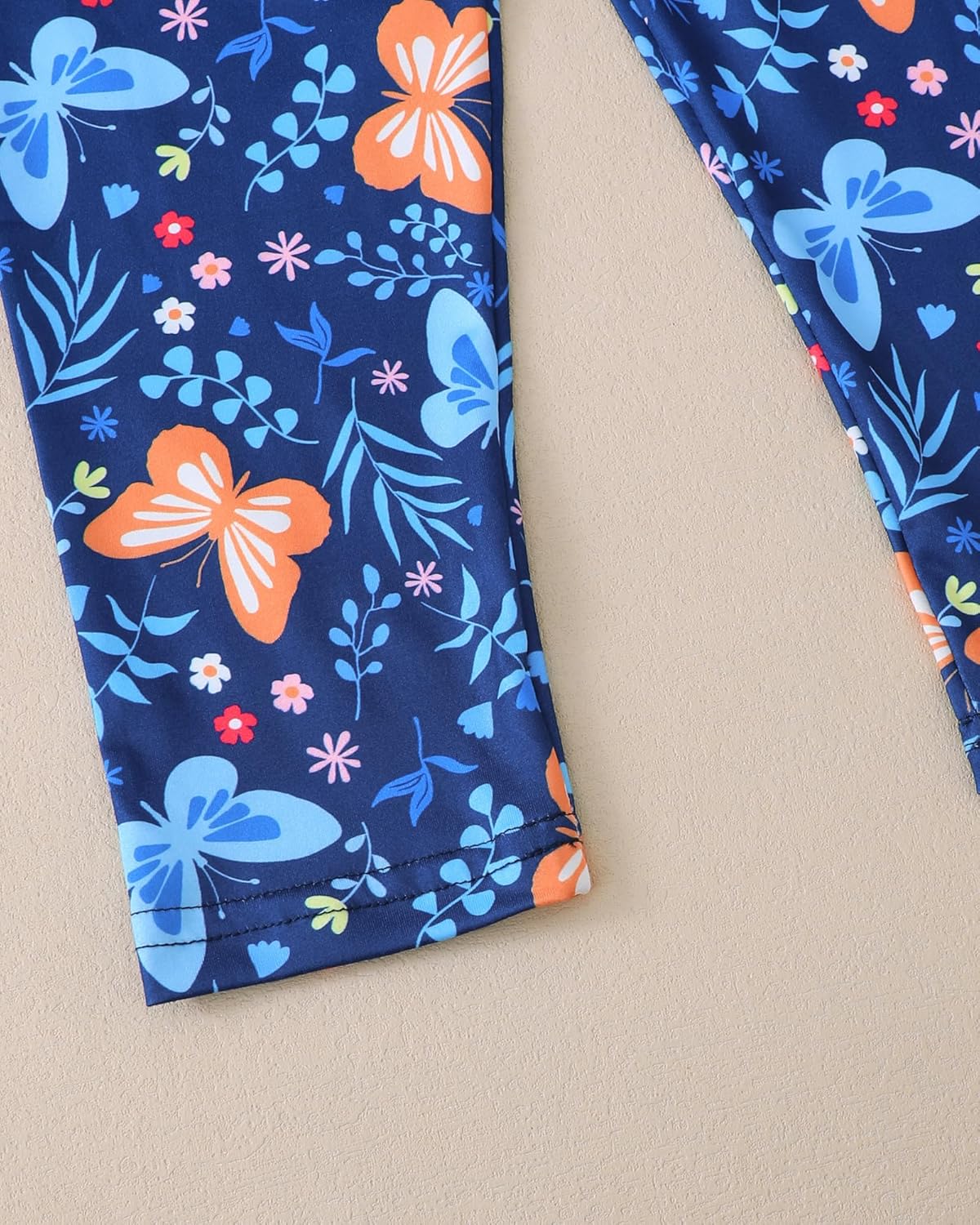 Kucnuzki 3T 4T Little Girl Clothes Cute Long Sleeve Top Cotton Butterfly Pink Shirt Toddler Long Pants Two Piece Set Kids Fall Winter Clothes - Image 6