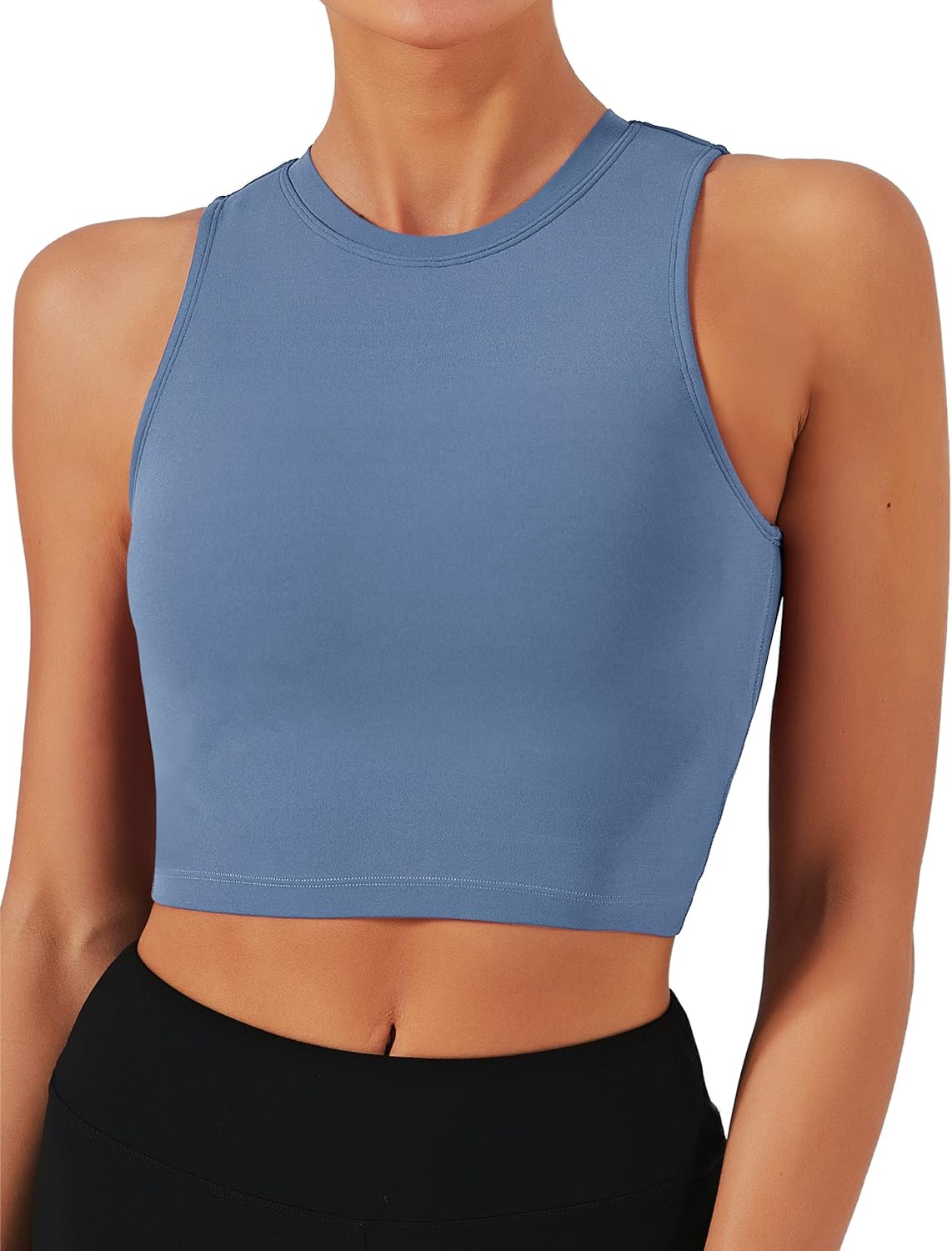 Natural Feelings Nudi Sports Bras for Women Removable Padded Yoga Tank Tops Sleeveless Fitness Workout Crop Tops Natural Feelings Nudi Sports Bras for Women Removable Padded Yoga Tank Tops Sleeveless Fitness Workout Crop Tops