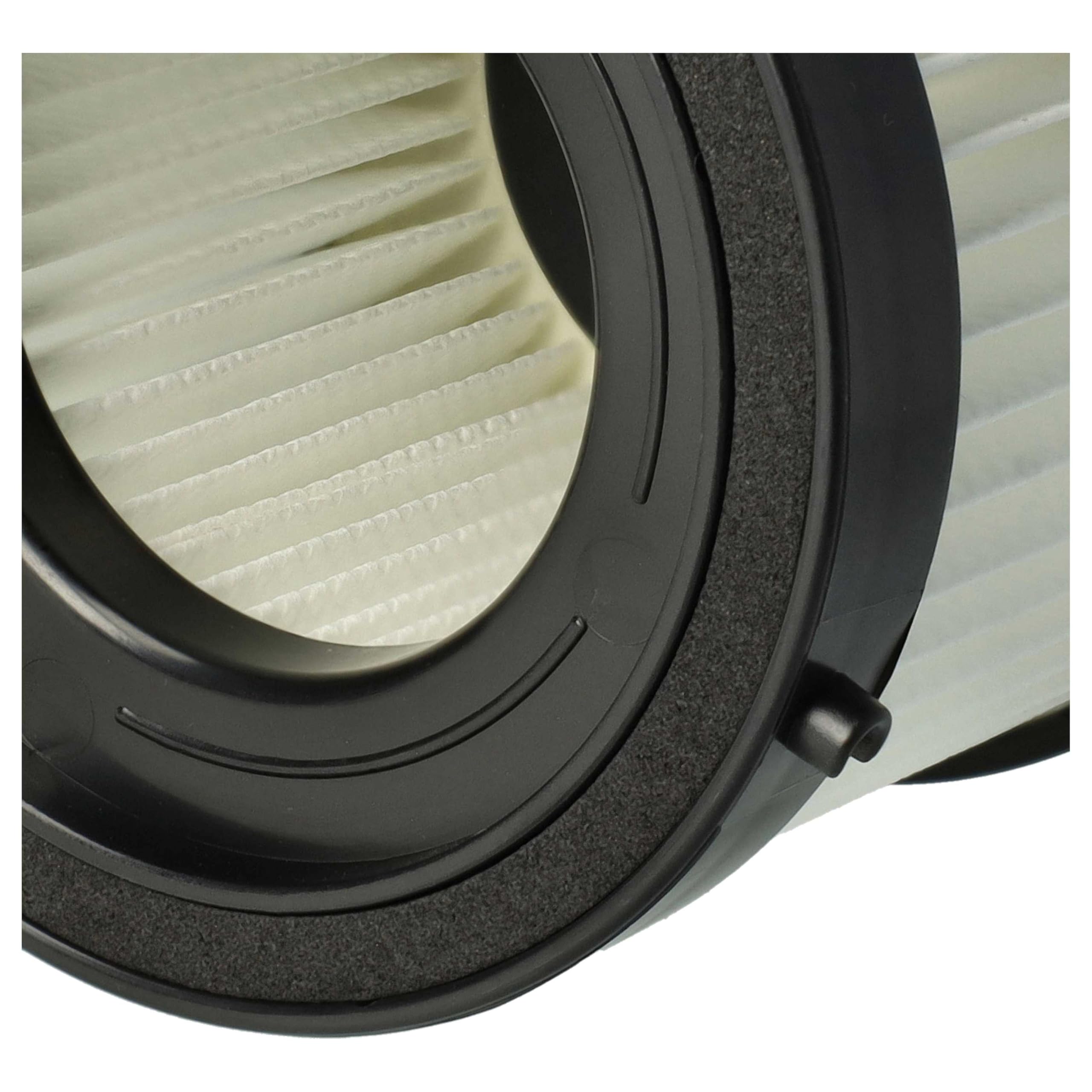 vhbw 8x Filtro reemplaza Milwaukee 4931454785 para aspiradora