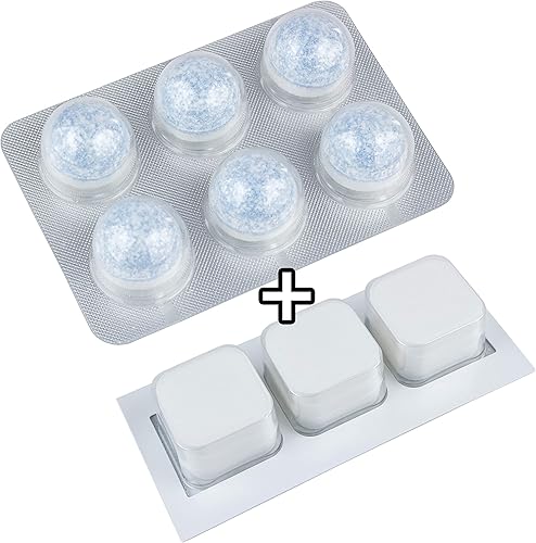 Miniatura 6 de Tabletas descalcificantes y tabletas de limpieza para máquinas automáticas de café y espresso Jura-Capresso Paquete combinado