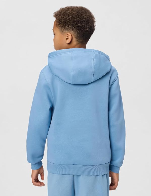 Nike Kids' Sportswear Club Fleece Pullover Hoodie, Work Blue/White, Small by Nike - Used condition - Image 3